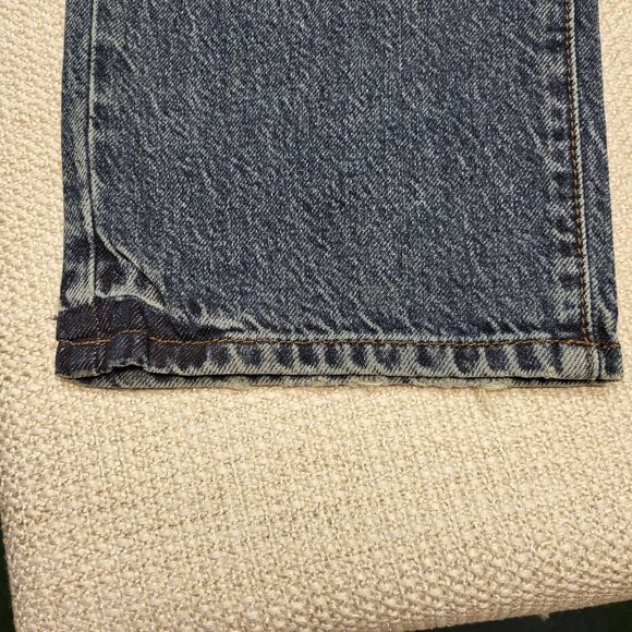 Modern American Womens Straight Leg High-Waisted Blue Denim Jeans Size 26 NWT - Picture 12 of 16